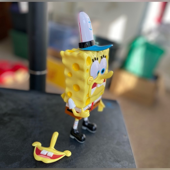 2002 Viacom Spongebob Squarepants Make A Bob Parts 9” Action Figure - Picture 6 of 10